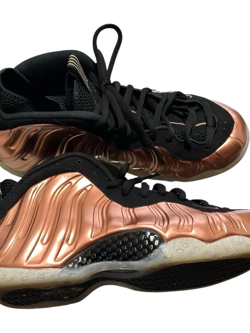 Nike Air Foamposite One Metallic Copper (2024) FZ9902-001 Men's Size 9 Shoes.